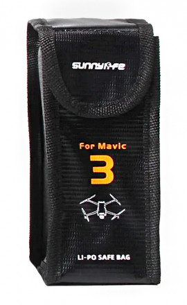 Огнеупорный чехол для аккумуляторов DJI Mavic 3 (SunnyLife)