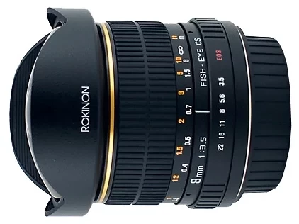 Объектив SAMYANG/ROKINON 8mm F/3.5 для Canon