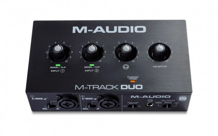Внешняя звуковая карта с USB M-Audio M-Track Duo