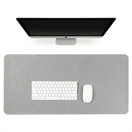 Коврик для мыши из PU-кожи (двусторонний, водостойкий, нескользящая основа) V2