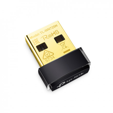 БЕСПРОВОДНОЙ USB-АДАПТЕР TP-LINK TL-WN725N NANO