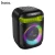 Портативная Bluetooth колонка HOCO HA13 Ramon с 2 микрофонами и RGB‑подсветкой
