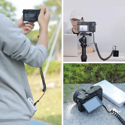 Адаптер питания для Sony A7, A7RII, A6500, A6400, A6300, A6100, A6000