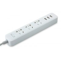 Удлинитель Xiaomi Mi Power Strip 3 розетки и 3 USB порта (XMCXB01QM)