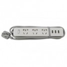 Удлинитель Xiaomi Mi Power Strip 3 розетки и 3 USB порта (XMCXB01QM)