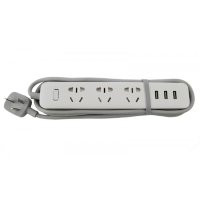 Удлинитель Xiaomi Mi Power Strip 3 розетки и 3 USB порта (XMCXB01QM)