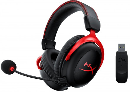 Наушники HyperX Cloud II Wireless Black-red (HHSC2X-BA-RD/G)
