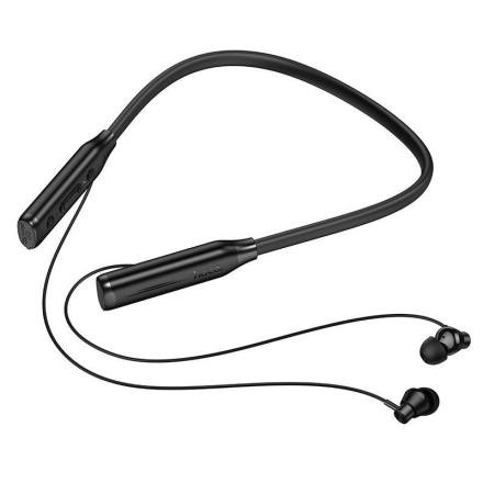 Беспроводные наушники с шейным ободом Hoco ES62 Plus Pretty Neck-Hang BT Earphones (150 часов, слот TF, IPX4)