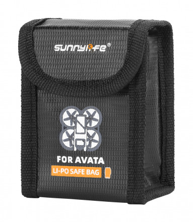 Огнеупорный чехол для аккумуляторов DJI Avata (SunnyLife)