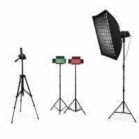Комплект освещения Home Studio Light: MW400S + Софтбокс BobbyStudio PRO 50×70, 2×LED панели U600 PRO с усиленной стойкой 2.8 + штатив WT-3520 1 Комплект освещения Home Studio Light: MW400S + Софтбокс BobbyStudio PRO 50×70, 2×LED панели U600 PRO с усиленной стойкой 2.8 + штатив WT-3520 1