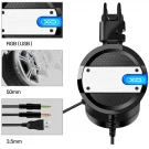 Полноразмерные игровые наушники XO-GE-02 с микрофоном Game Stereo Headset, Black