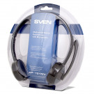 Наушники SVEN AP-151MV с микрофоном, черные
