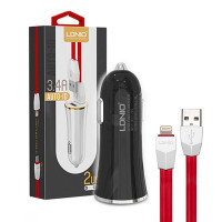 Автомобильное зарядное устройство Ldnio DL-C28 2USB 3.4 Автомобильное зарядное устройство Ldnio DL-C28 2USB 3.4