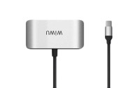 Хаб WiWU Alpha C2H 3 in 1 USB Type-C HUB Gray Хаб WiWU Alpha C2H 3 in 1 USB Type-C HUB Gray