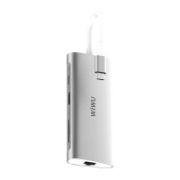 Хаб многофункциональный Type-C WiWU Alpha A831HRT 8 in 1 Grey Хаб многофункциональный Type-C WiWU Alpha A831HRT 8 in 1 Grey