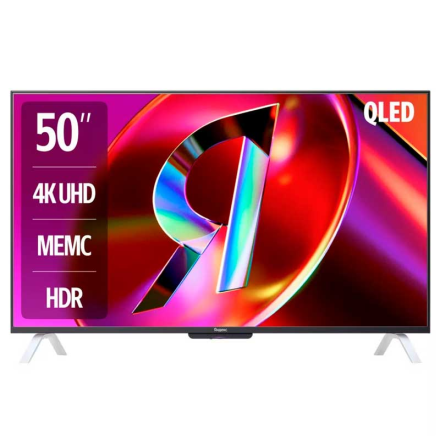 Телевизор Яндекс ТВ Станция с Алисой на YandexGPT QLED 4K UHD 50"