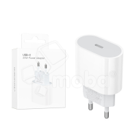 Сетевое зарядное устройство Borofone BA100A 20W, USB-C PD, быстрая зарядка