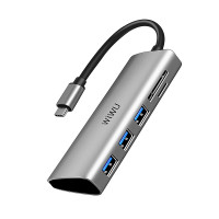 USB-хаб WIWU ALPHA 532ST Type-C  USB-хаб WIWU ALPHA 532ST Type-C