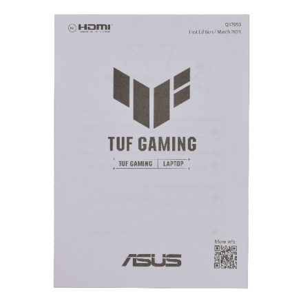 Ноутбук Asus TUF Gaming F15 i585SGN (90NR0724-M01890) New