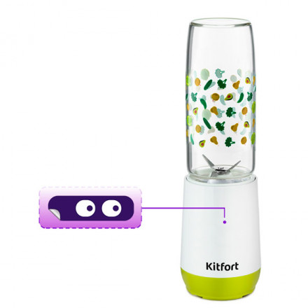 Стационарный блендер Kitfort КТ-3043-2 «2 в 1» Shake & Take Green