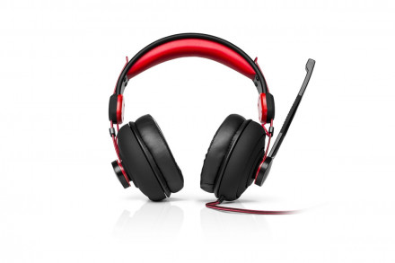 Наушники SVEN AP-G888MV Gaming, черный-красные