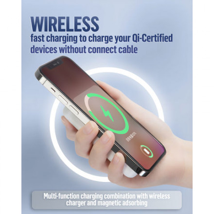 Магнитный аккумулятор BLUEO P008