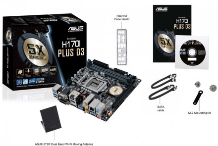 Материнская плата Asus H170I-PLUS D3