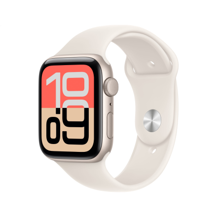 Apple Watch SE 3 44mm (3-го поколения) GPS — умные часы Apple с большим дисплеем