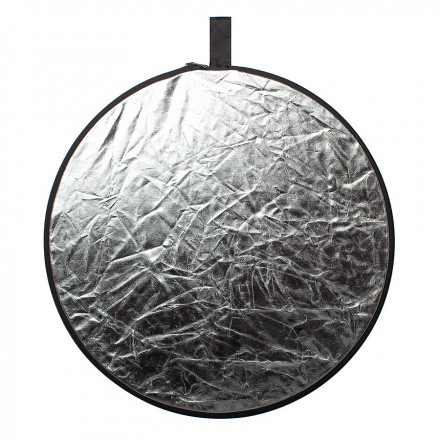 Отражатель 5 в 1 (110см) (золото, серебро, черный, белый, рассеиватель)