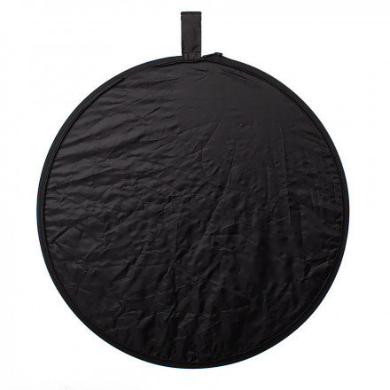 Отражатель 5 в 1 (110см) (золото, серебро, черный, белый, рассеиватель)