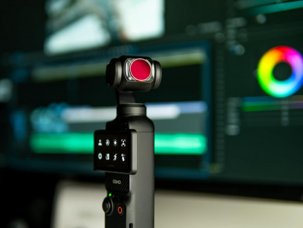 Поляризационный CPL фильтр DJI Osmo Pocket 3 (Freewell)