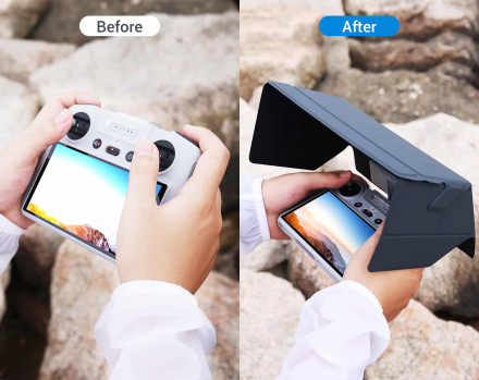 Солнцезащитный козырек (бленда) пульта DJI RC (CYNOVA)