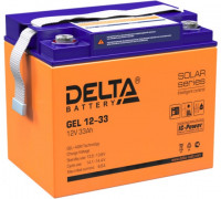 Аккумулятор Delta GEL 1233 12V 33Ah Аккумулятор Delta GEL 1233 12V 33Ah