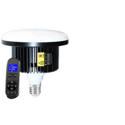 Набор Cофтбокс "BOBBYSTUDIO LIGHT" 50x70 + Умная Светодиодная Лампа BobbyStudio ​с пультом LT-E27 LED 300W