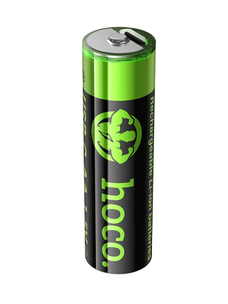Аккумуляторы Hoco JA3 AA 1.5V LI-ION перезаряжаемые батарейки комплект