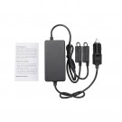 Автомобильное зарядное устройство для 2 аккумуляторов и пульта DJI Mavic 3 повышенной мощности (2 USB) (YX)