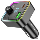 FM-трансмиттер HOCO E81 с Bluetooth, USB-зарядкой