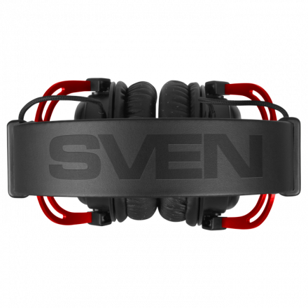 Игровая гарнитура с металлическими чашами и отстёгивающимся микрофоном SVEN AP-G1000MV