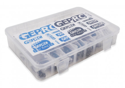 Универсальный набор винтов M2 и M3 с отвёртками (GEPRC)