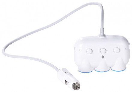 Автомобильное З/У Hoco C1 Multipurpose Car Charger