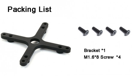 Нижняя площадка-адаптер DJI O3 Air Unit (RUSHFPV)