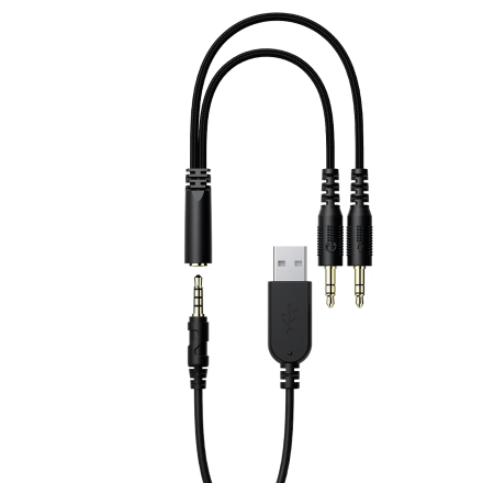 Игровая проводная гарнитура Acefast ACESOUND H16 Gaming Wired Headset