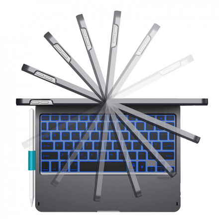 Чехол-клавиатура WiWU Waltz Rotating Magic Smart Keyboard для iPad 10,2 и 10,5 дюймов