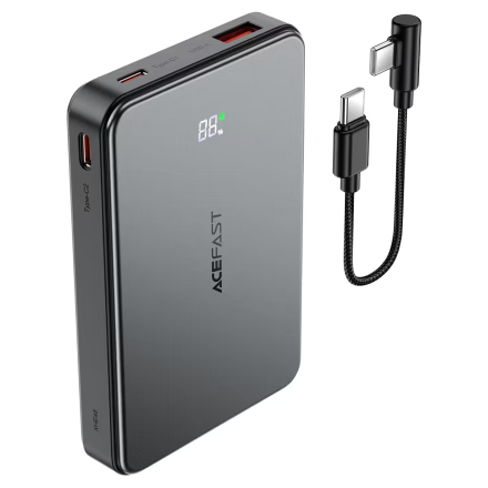 Внешний аккумулятор ACEFAST M31 MagSafe / Magnetic Wireless (10000 mAh / 22.5W / 15W Wireless)