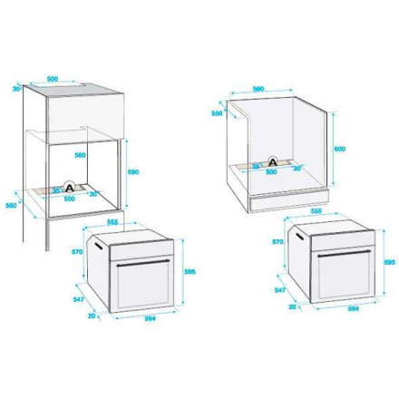 Встраиваемый духовой шкаф Beko OIM 27201 C