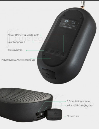 Bluetooth Колонка C6