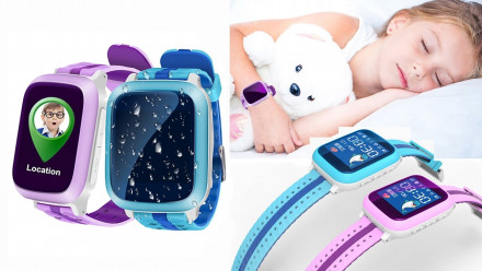 ДЕТСКИЕ ЧАСЫ-ТЕЛЕФОН С GPS ТРЕКЕРОМ DF25