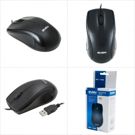 Мышь SVEN RX-150 USB черная