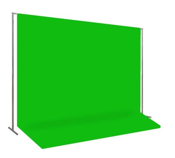 Зеленый тканевый фон хромакей 3,2 м. / 4-5 м - Купить в Оше | «Bobbystore»