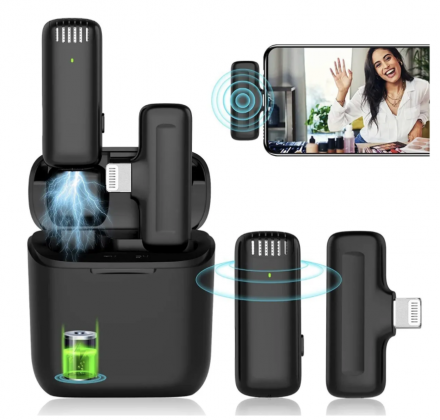 Петличный микрофон на айфон J11